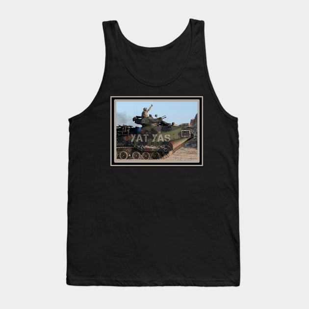 YAT YAS Amtrac AAV Amphib Crew Tank Top by outrigger